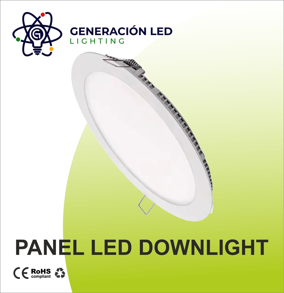 Panel LED Emp. Redondo 18w 3000k 1710Lm