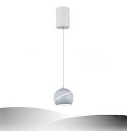 Lámpara Colgante LED 8.5W Φ180 Cuerpo Blanco 3000K