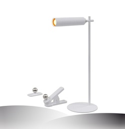 Lámpara de Mesa LED Magnética Recargable. Cuerpo Blanco